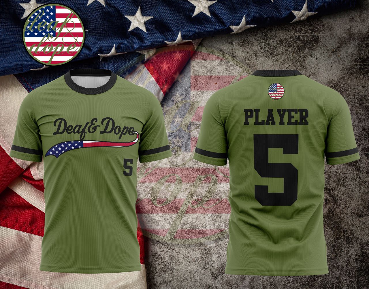 Merica - Deaf & Dope shirt