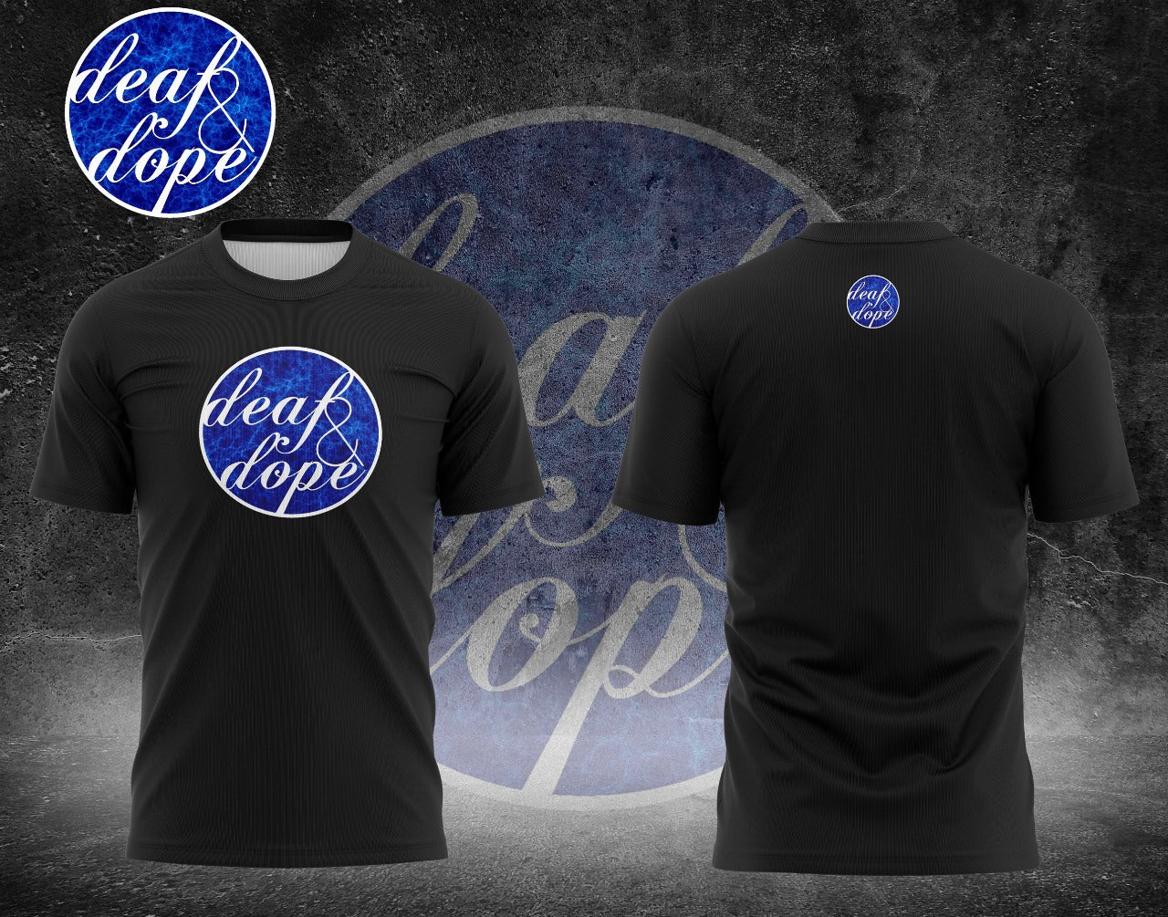 Electric Blue Deaf & Dope Jersey