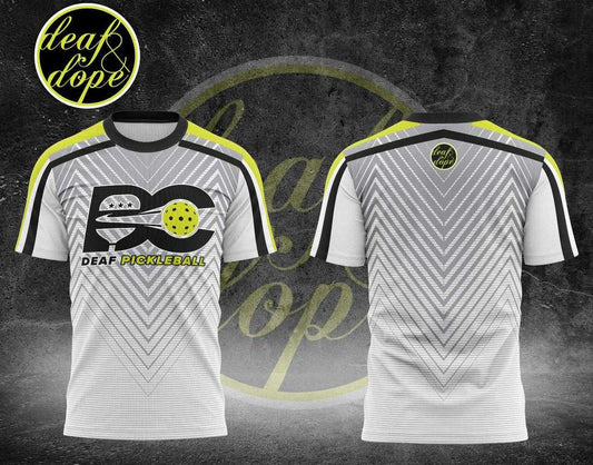 DC Deaf Pickleball 2023 - White Jersey