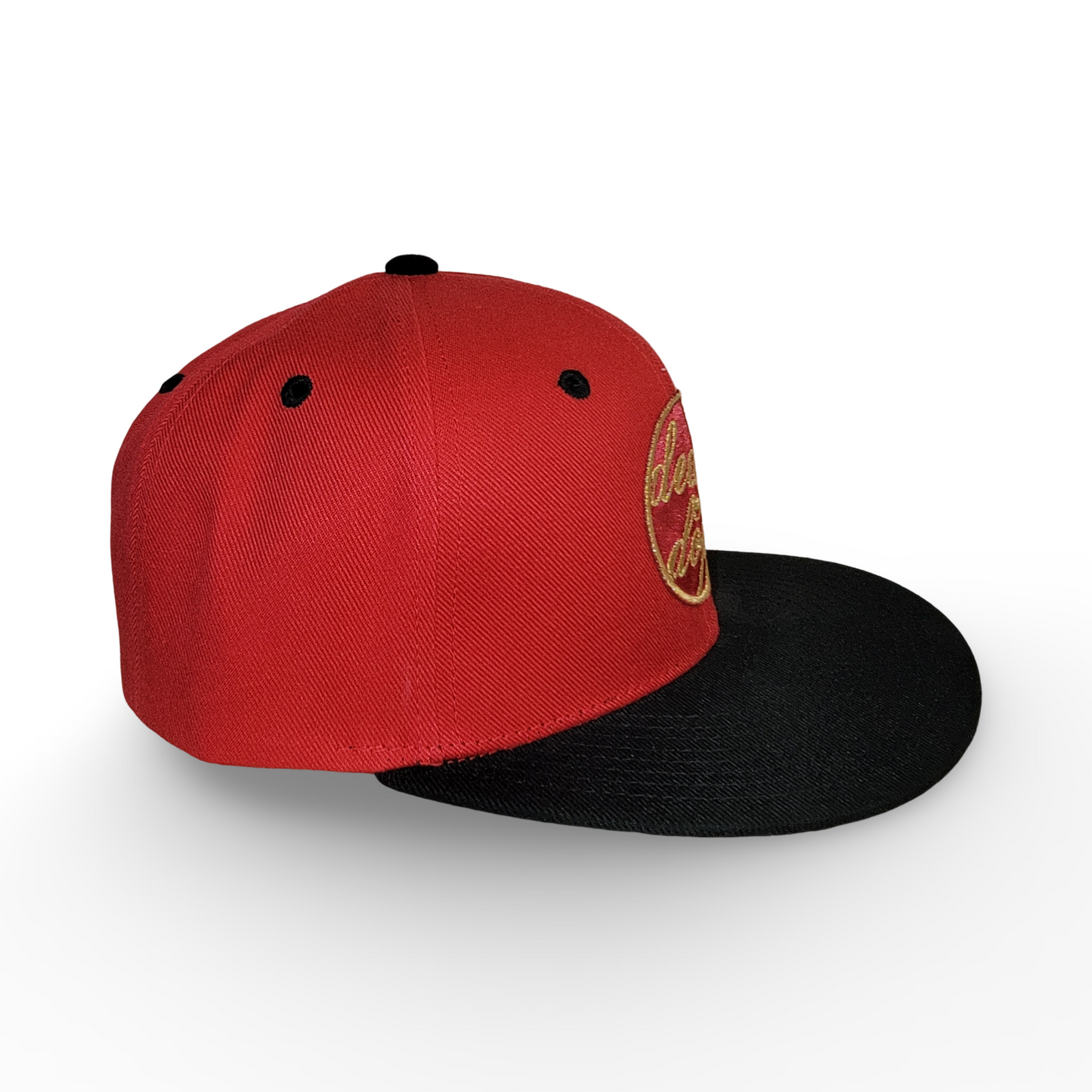 Deaf & Dope Gold & Red Hat