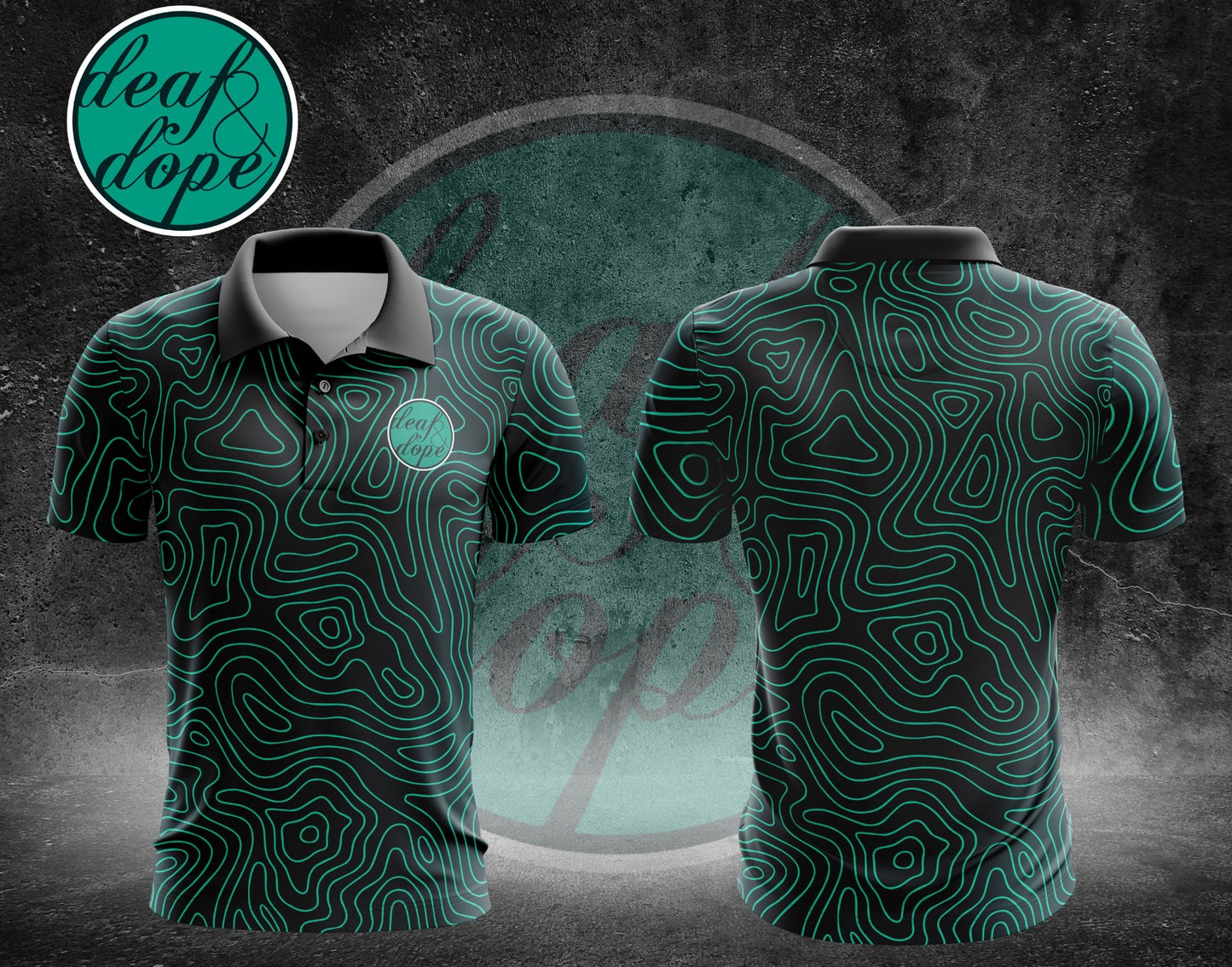 Deaf & Dope Golf Shirt