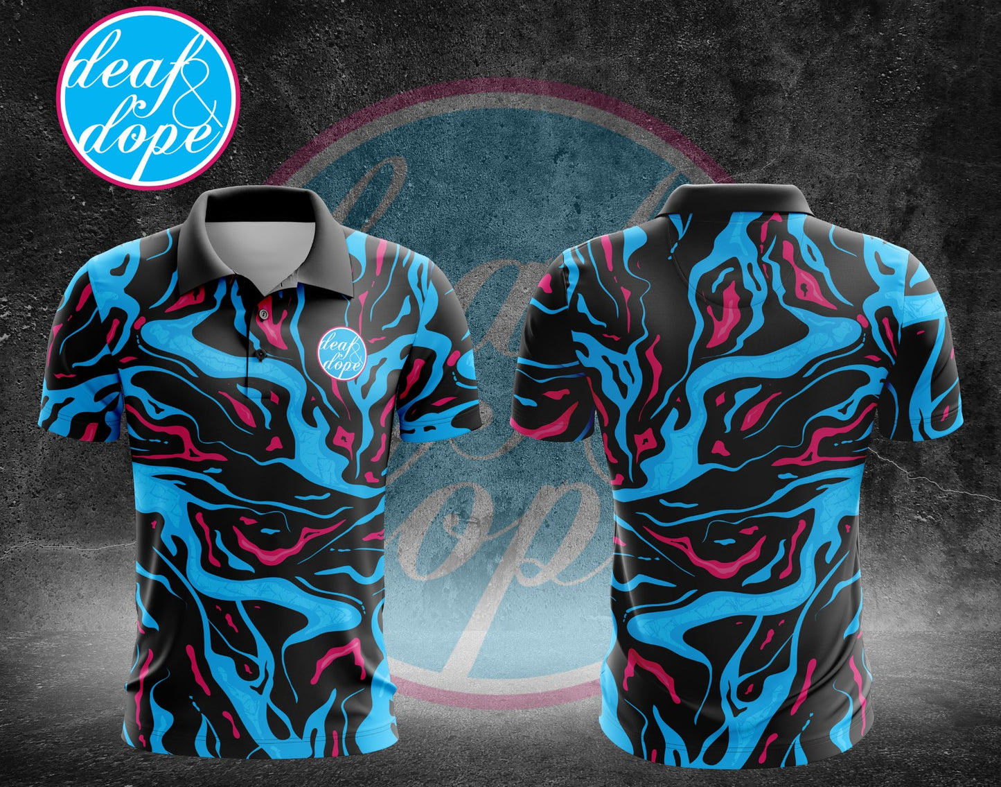 Deaf & Dope Golf Shirt