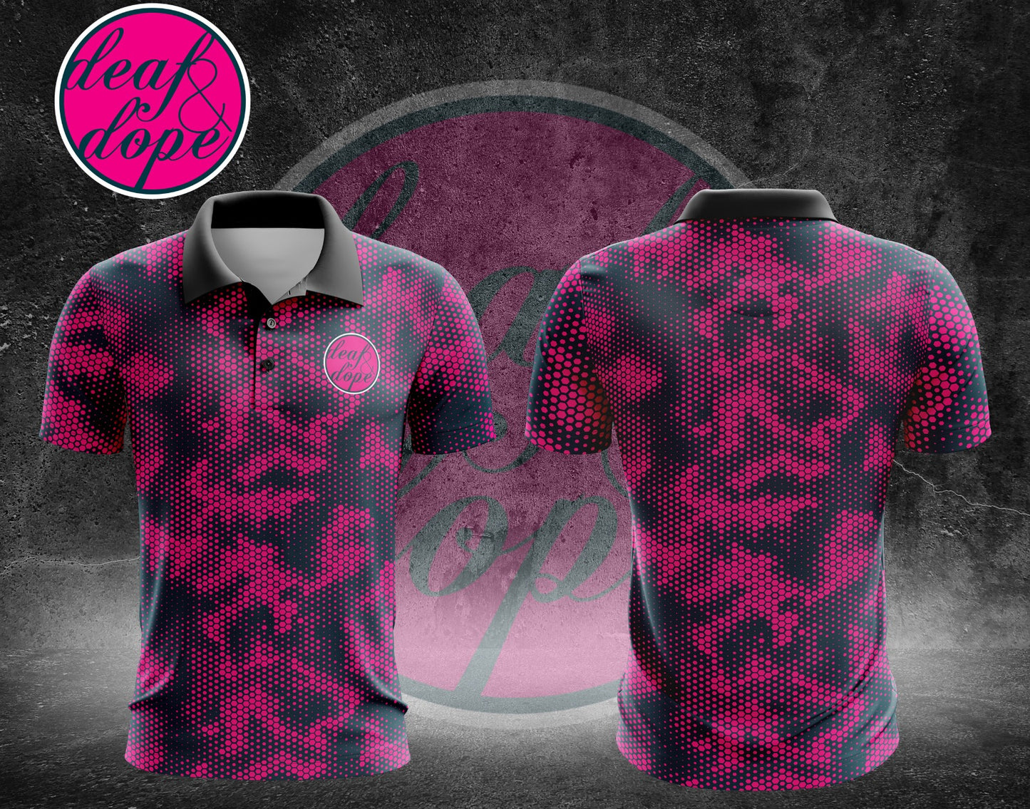 Deaf & Dope Golf Shirt